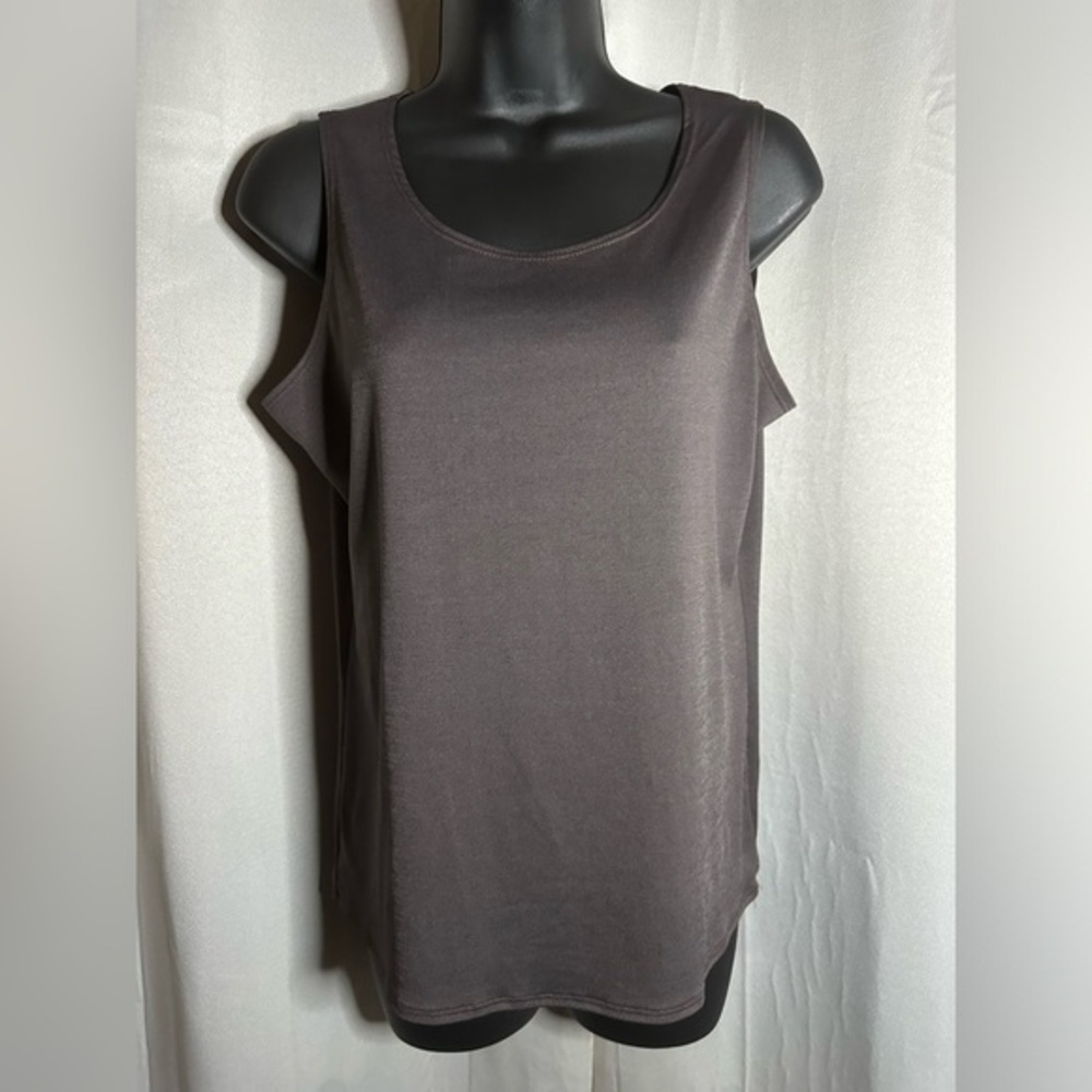 Elementz Women's Tank Top Medium Brown‎ Sleeveless